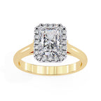Elegant Central Stone Diamond Brilliance Ring