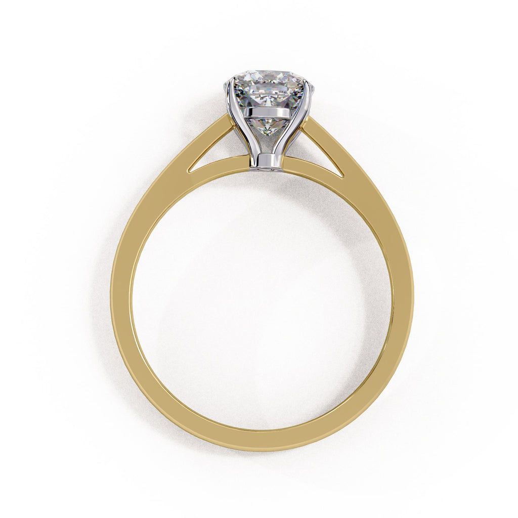 Elegant Central Stone Solitaire Ring