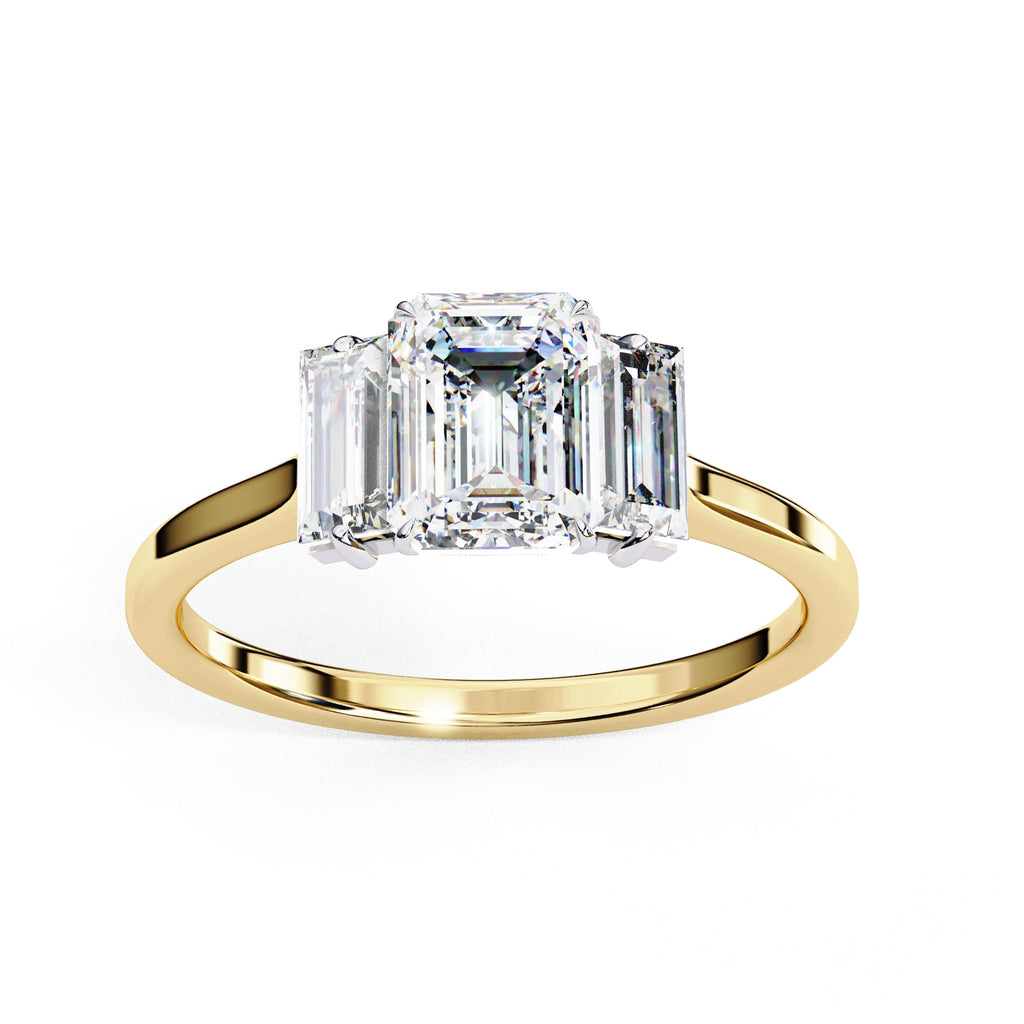 Elegant Multi Stone Central Brilliance Ring