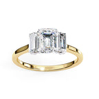 Elegant Multi Stone Central Brilliance Ring