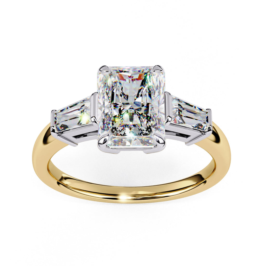 Elegant Multi-Stone Central Radiance Ring