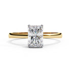 Elegant Central Stone Solitaire Ring