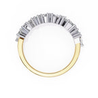 Sparkling Side Stone Diamond Eternity Ring