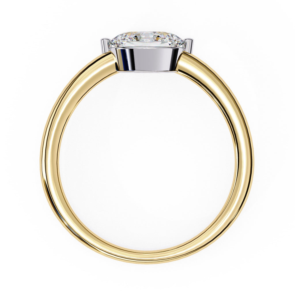 Elegant Solitaire Central Stone Brilliance Ring
