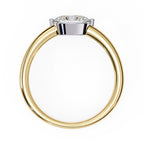 Elegant Solitaire Central Stone Brilliance Ring
