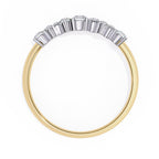 Elegant Diamond Side Stone Brilliance Ring