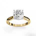 Elegant Central Stone Solitaire Ring