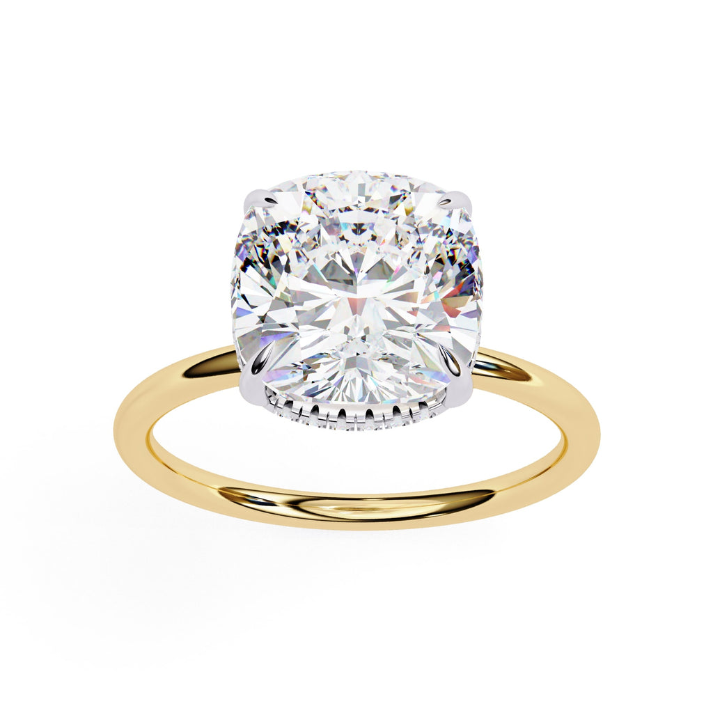 Elegant Central Stone Brilliance Diamond Ring