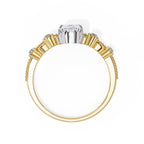 Elegant Radiance Central Stone Diamond Ring