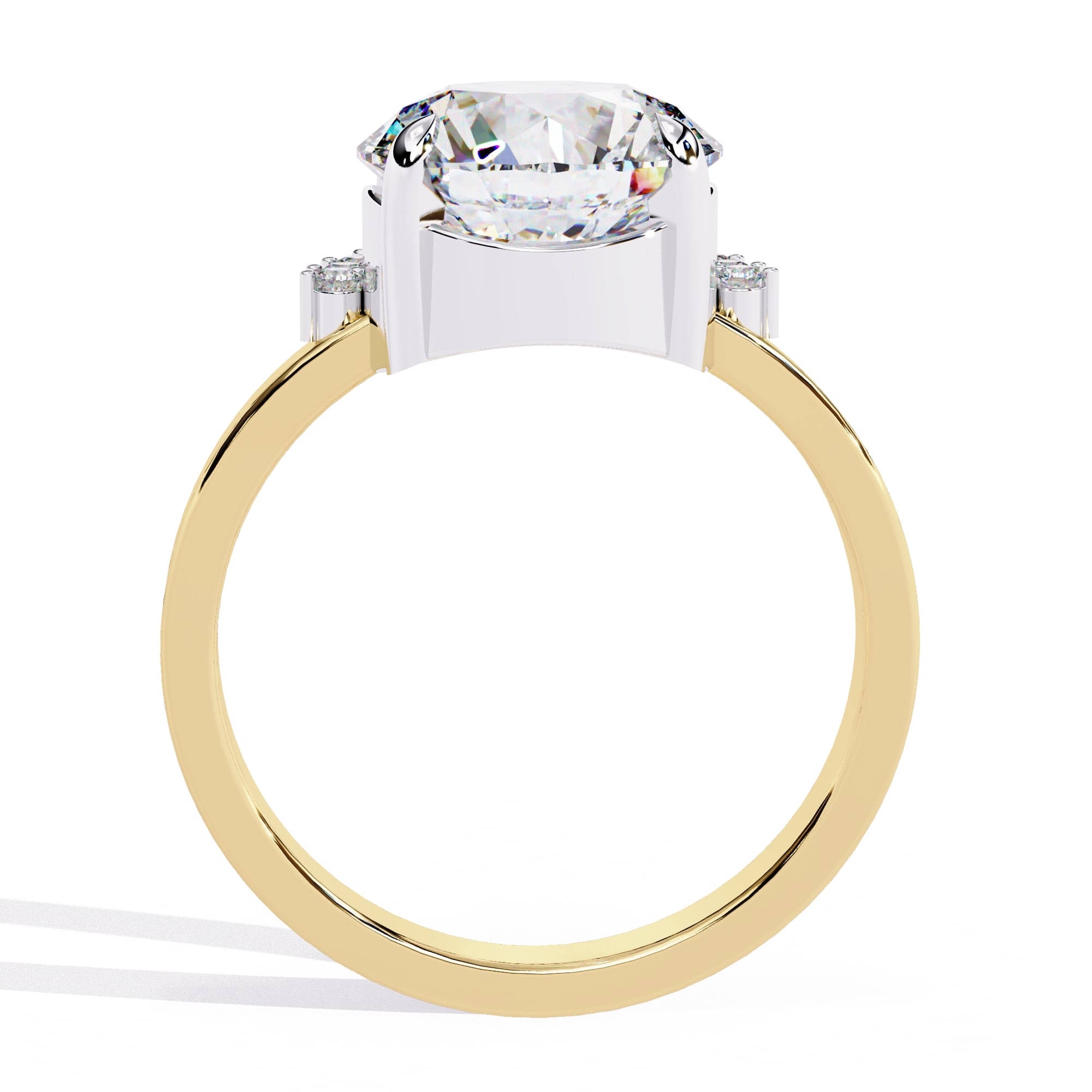 Radiant Eternal Central Stone Brilliance Ring