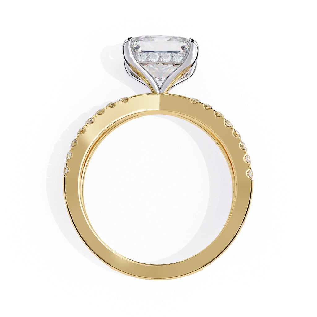 Elegant Central Stone Diamond Brilliance Ring