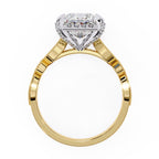 Elegant Diamond Side Stone Brilliance Ring