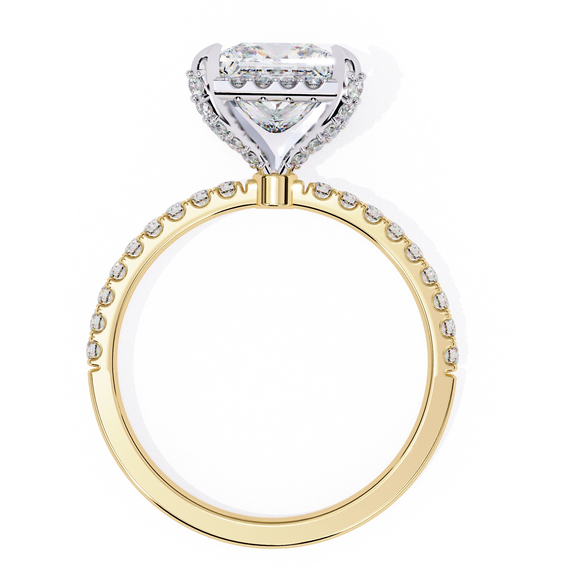 Elegant Central Stone Brilliance Diamond Ring