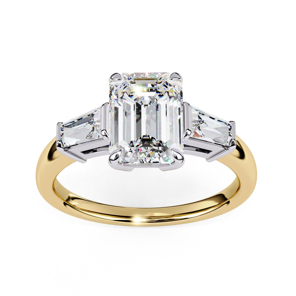 Exquisite Multi-Stone Central Brilliance Ring