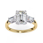 Exquisite Multi-Stone Central Brilliance Ring