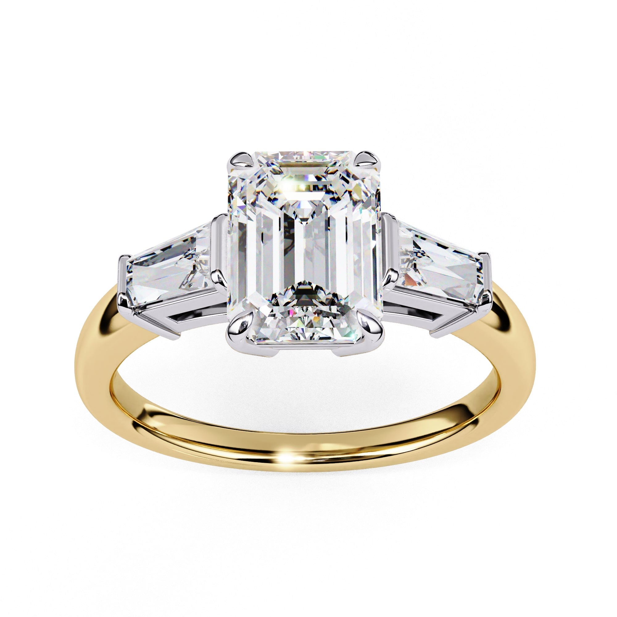 Exquisite Multi-Stone Central Brilliance Ring