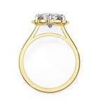 Elegant Diamond Central Stone Ring