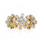 Elegant Diamond Side Stone Brilliance Ring