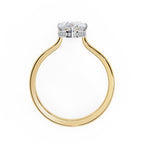 Elegant Central Stone Diamond Halo Ring
