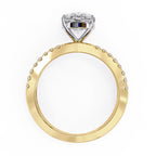 Elegant Brilliance Central Stone Diamond Ring
