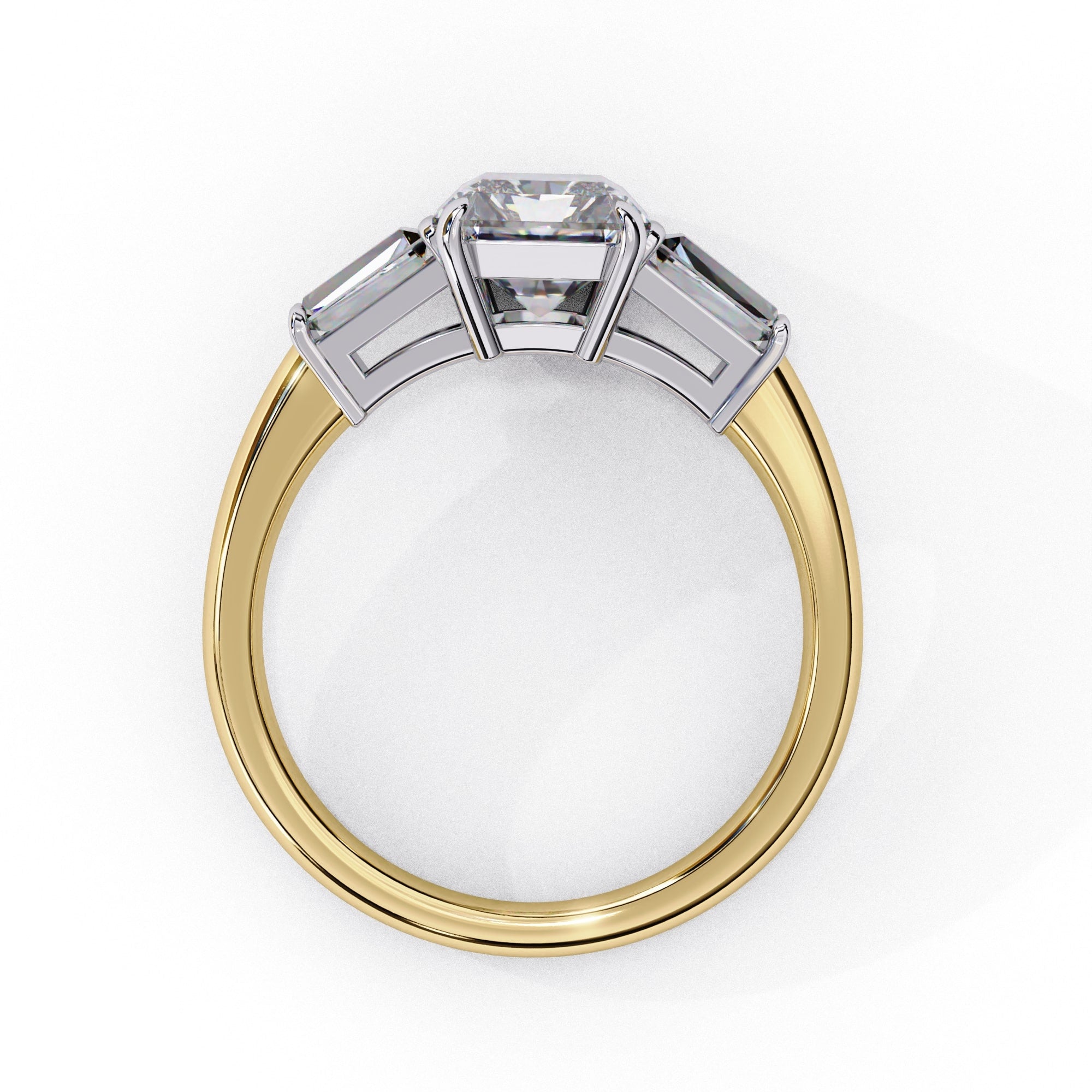 Exquisite Multi-Stone Central Brilliance Ring