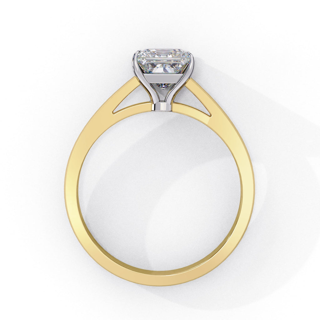 Elegant Solitaire Central Stone Ring