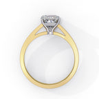 Elegant Solitaire Central Stone Ring