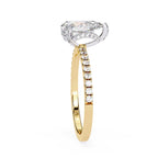Elegant Radiance Central Stone Diamond Ring