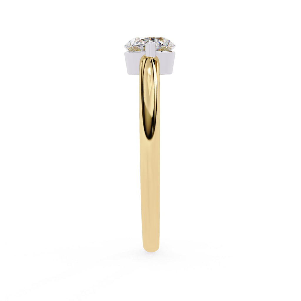 Elegant Solitaire Central Stone Brilliance Ring