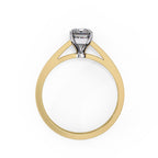 Elegant Solitaire Central Stone Ring