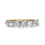 Elegant Diamond Side Stone Brilliance Ring