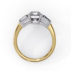 Elegant Multi-Stone Central Radiance Ring