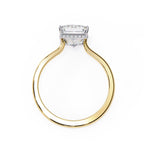 Elegant Central Stone Diamond Ring with Side Stone Brilliance