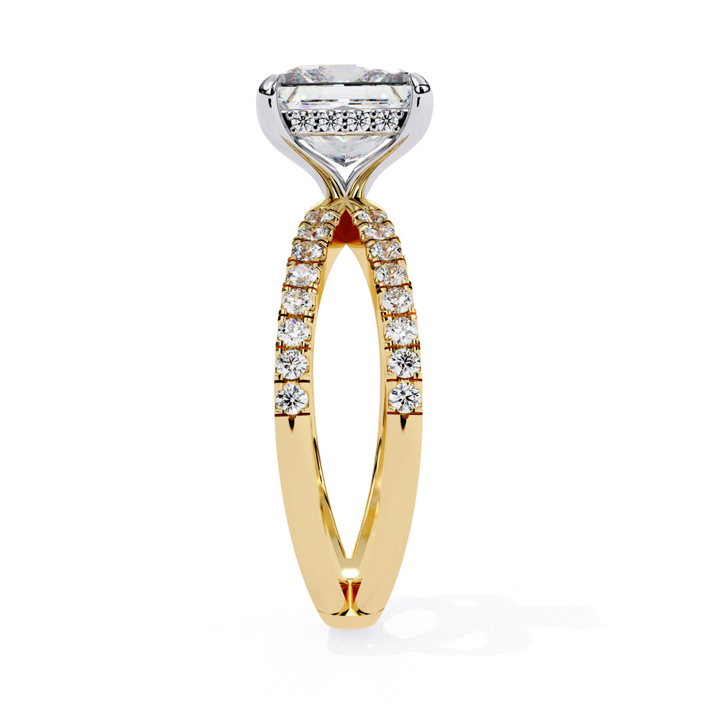 Elegant Central Stone Diamond Brilliance Ring