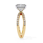 Elegant Central Stone Diamond Brilliance Ring