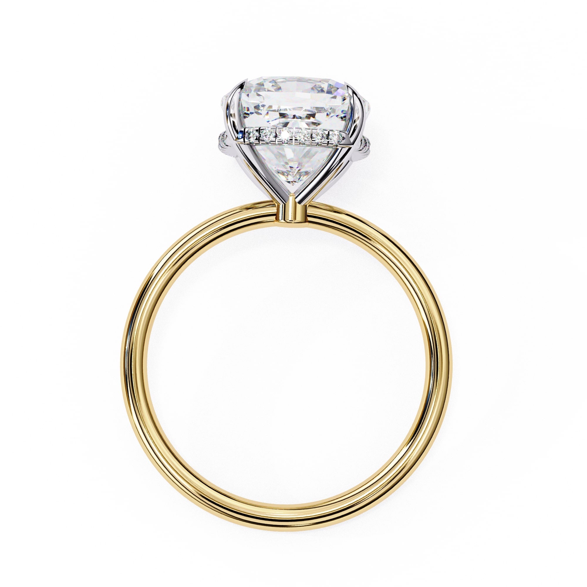 Elegant Central Stone Brilliance Diamond Ring