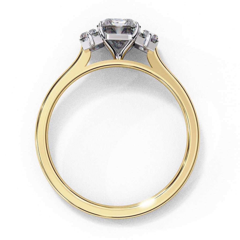 Elegant Multi Stone Central Brilliance Ring