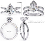 Elegant Brilliance Central Stone Diamond Ring