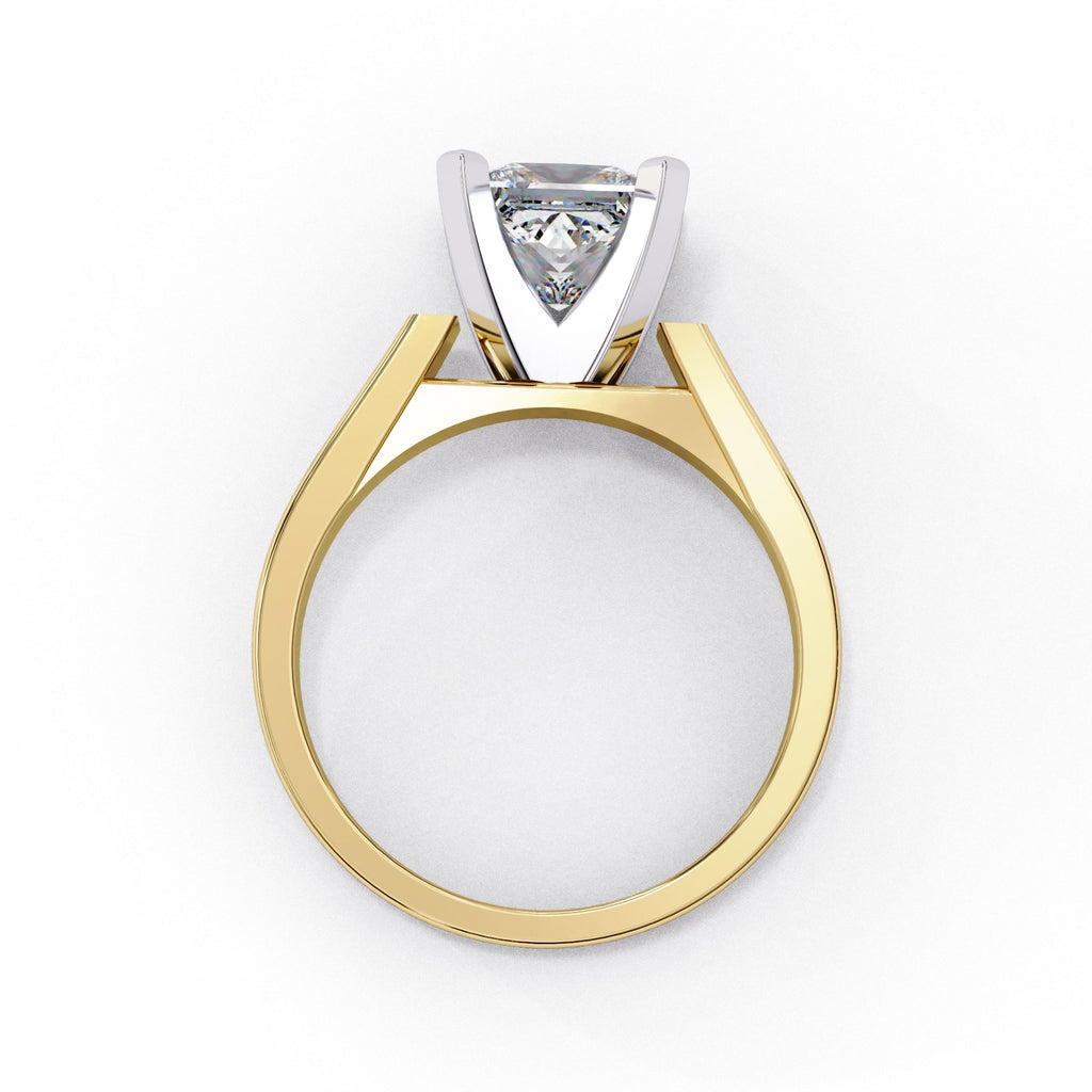 Elegant Central Stone Solitaire Ring