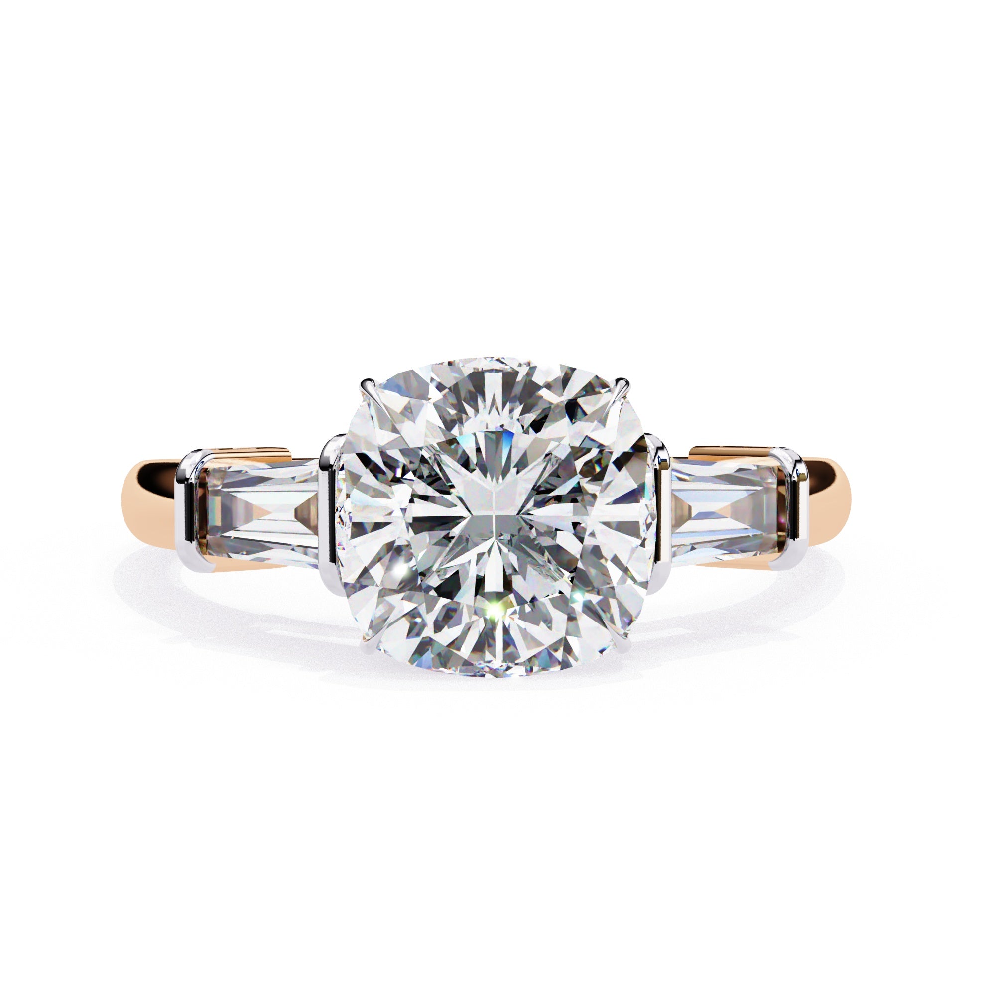 Elegant Solitaire Central Stone Brilliance Ring