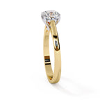 Elegant Central Stone Solitaire Ring