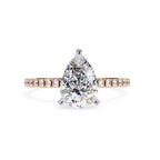 Elegant Radiance Central Stone Diamond Ring