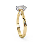 Elegant Solitaire Central Stone Ring