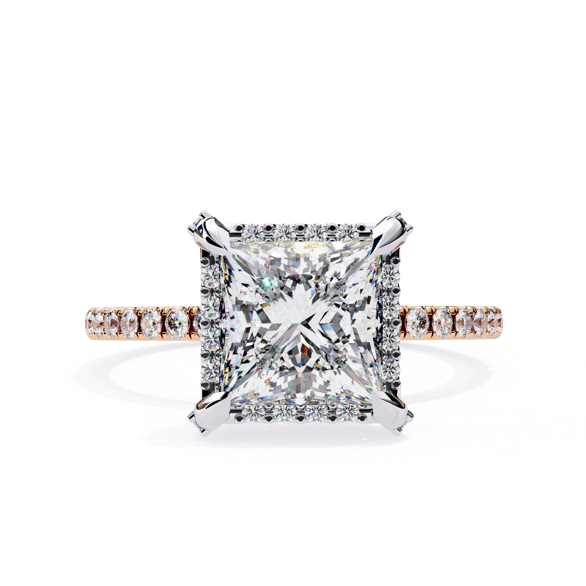 Elegant Central Stone Brilliance Diamond Ring
