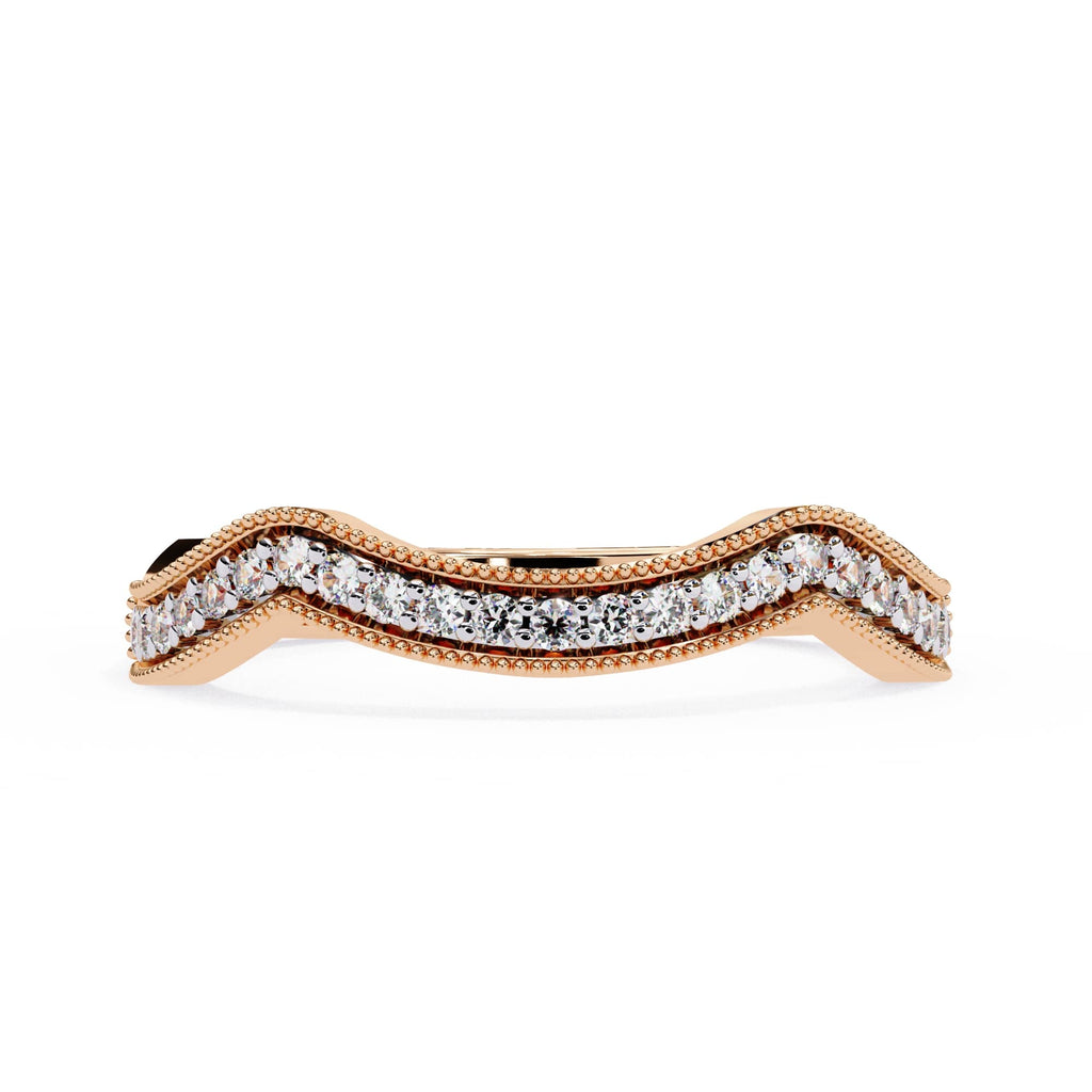 Elegant Diamond Side Stone Brilliance Ring