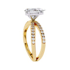 Elegant Brilliance Central Stone Diamond Ring
