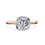 Elegant Solitaire Central Stone Diamond Ring
