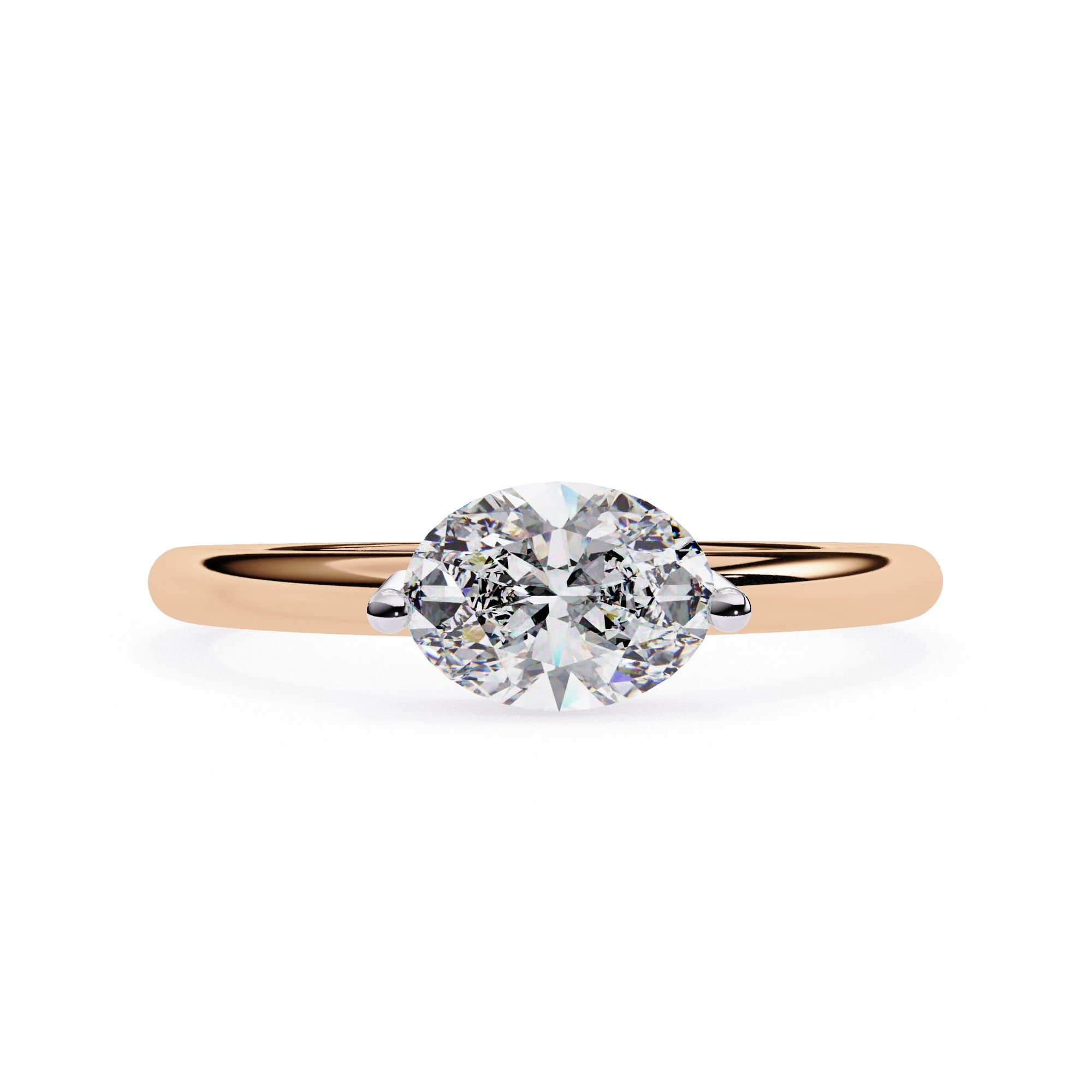 Elegant Solitaire Central Stone Brilliance Ring