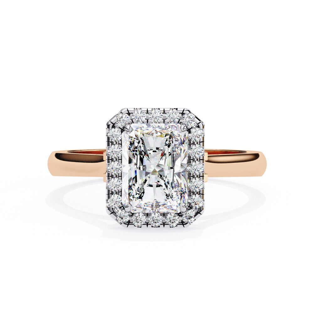 Elegant Central Stone Diamond Brilliance Ring