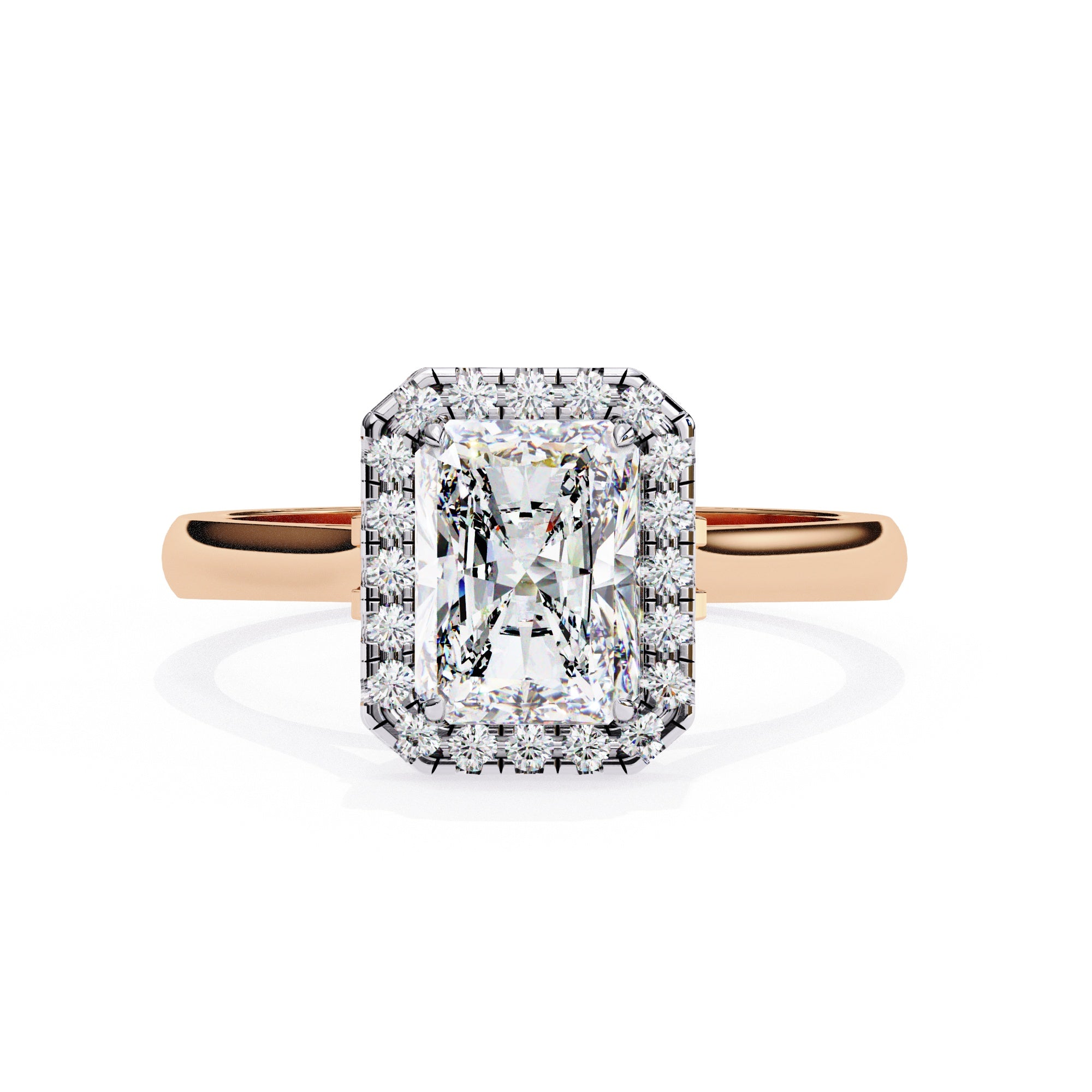 Elegant Central Stone Diamond Brilliance Ring